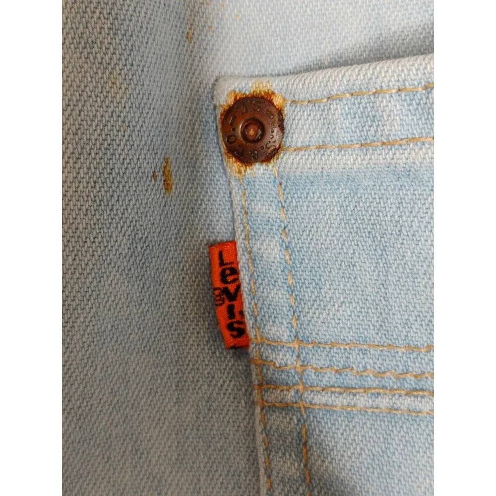 Vintage Levi’s For Men With A Skosh More Room Size 40x30 Blue Jeans 80's 90's